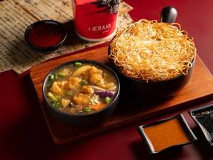Fish Pan Fried Noodles