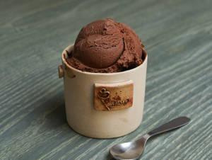 Plain Chocolate Ice Cream