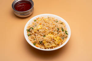 Egg Chilly Garlic Fried Rice