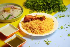 Chicken Biryani-Qtr-1 Pc