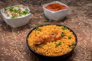 Chicken Schezwan Rice