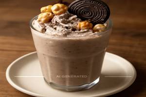 Brown Oreo Thickshake