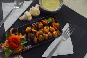 Mushroom Tikka