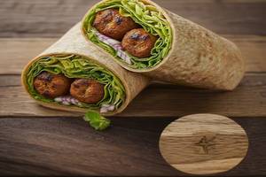 Chicken Seekh Kebab Wrap