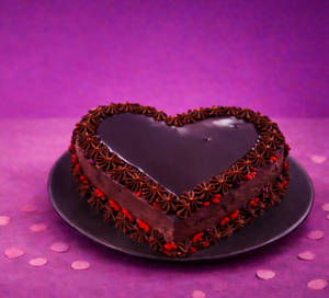 Valentine Cake Heart(Belgium Truffle)