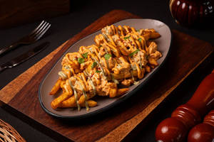 Chicken Loaded Cheesy Fries