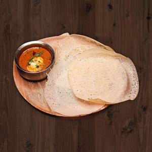 Appam (3 Pcs) + Egg Curry