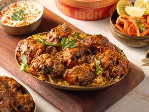 Spicy Chicken Dum 2x Protein Mini Bowl (300 Gms)