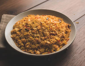 Garlic Chutney Poha