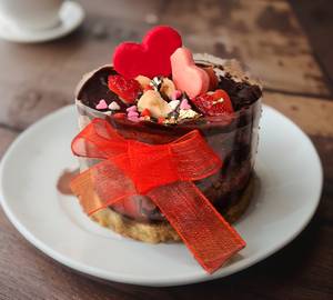 Gluten-Free & Sugar-Free Chocolate cherry Mini Cake (150 Gms)
