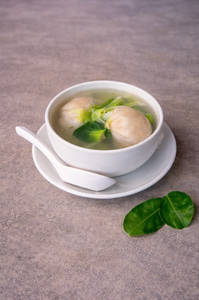 Golden Tiger Dumpling Soup (Non Veg) 