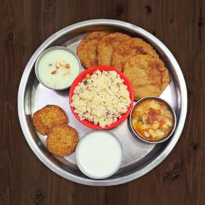 Vrat Special Thali -Samak Rice & Crispy Kuttu Kachori Pack