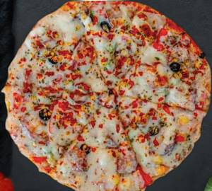 Chicken cheese pizza [large 8 inches]