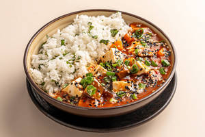 Mapo Tofu With Rice