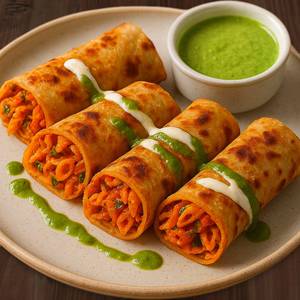 Chatpata Aloo Roll