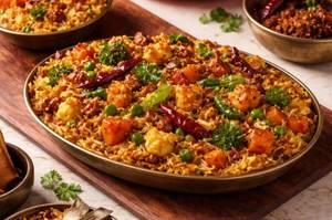 Spicy Veg Dum 2x Protein Mini Bowl (350 Gms).