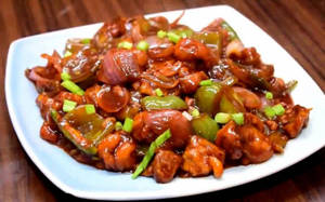Chilli Mushrom Dry