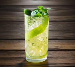 Green apple mojito