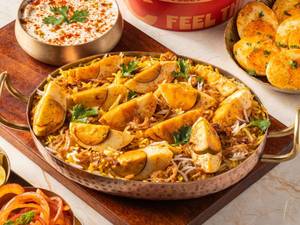 Dum Spicy Egg Biryani