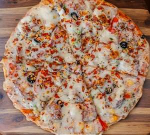 Veg cheese pizza [large, 8 inches]
