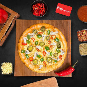 Harissa Chilli Tadka Pizza