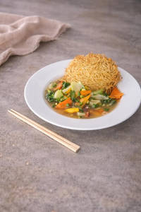 Shangai Pan Fried Noodles 