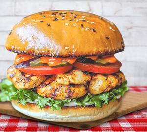 Chicken & Cheese Burger