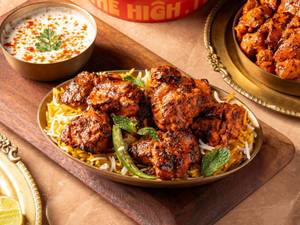 Dum Chicken Tikka 2x Protein Mini Bowl (300 Gms)