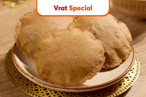 Vrat Poori (Rajgira & Kuttu) [3 pcs]