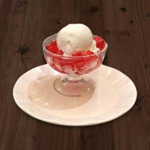Jelly [With Butterscotch Ice Cream]
