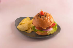 Country Fried Chicken Burger