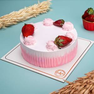 Fresh Strawberry Cake - 500 G