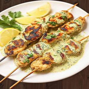 Tandoori Chicken Malai Tikka ( 6  Pcs )