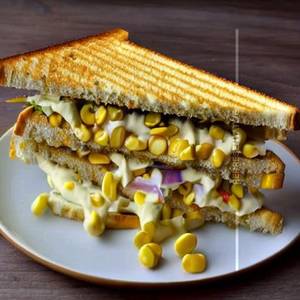 Corn mayo sandwich