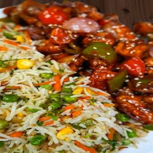 Mix Chilli Garlic Fried Rice ( Full )