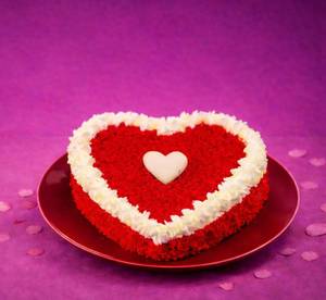 Valentine Cake Heart(Strawberry)