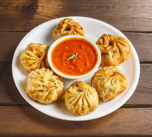 Veg Fried Momo [6Pcs]