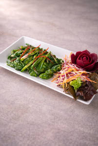 Stir Fried Fish with Ginger & Spring Onion 