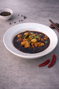 Fish in Black Pepper Sauce 