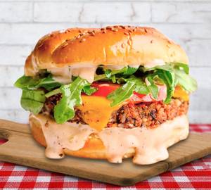 Paneer & Cheese Burger