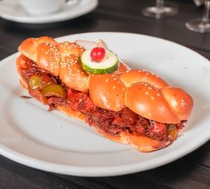 Butter chicken roll