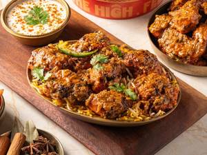 Lucknowi Chicken 2x Protein Mini Bowl (300 Gms)