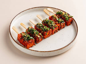 Sriracha Cottage Cheese Skewers