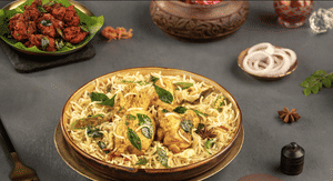 Narm Murgh Dakhini Biryani (andhra Chicken Boneless Biryani-serve-1)