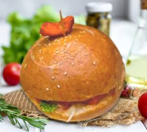 Paneer veg burger