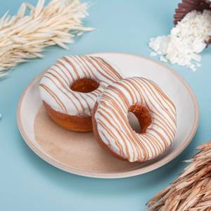 Mini White Chocolate Donut