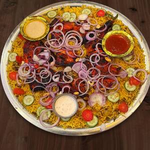 Zafran Arabian Chicken Mandi (Half)