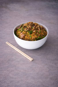 Crispy Brown Onion Fried Rice 