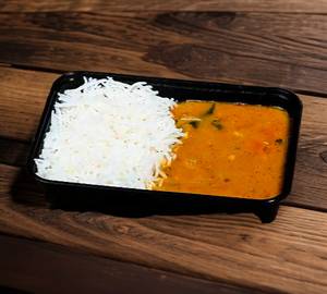 Yellow Dal with Rice