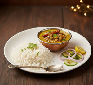 Dal Tadka Chawal